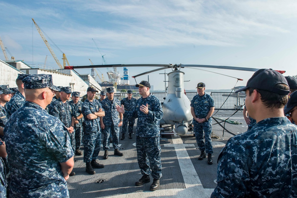 Change of command ceremony