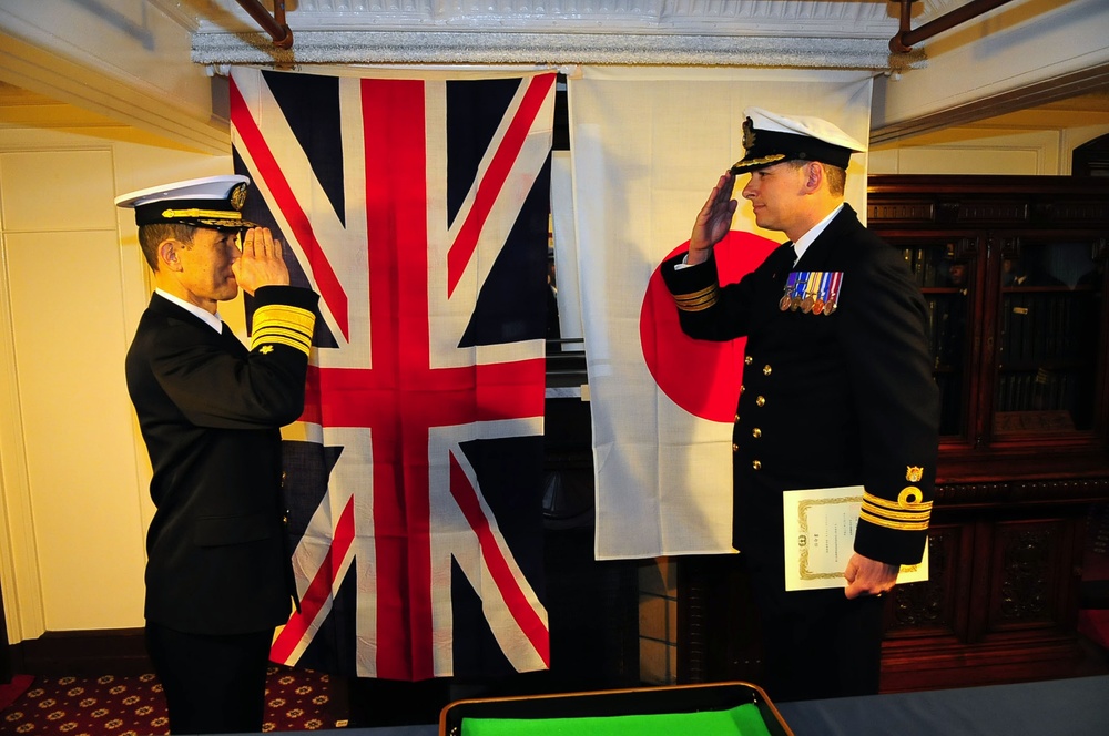 UK Royal Navy liaison to JMSDF