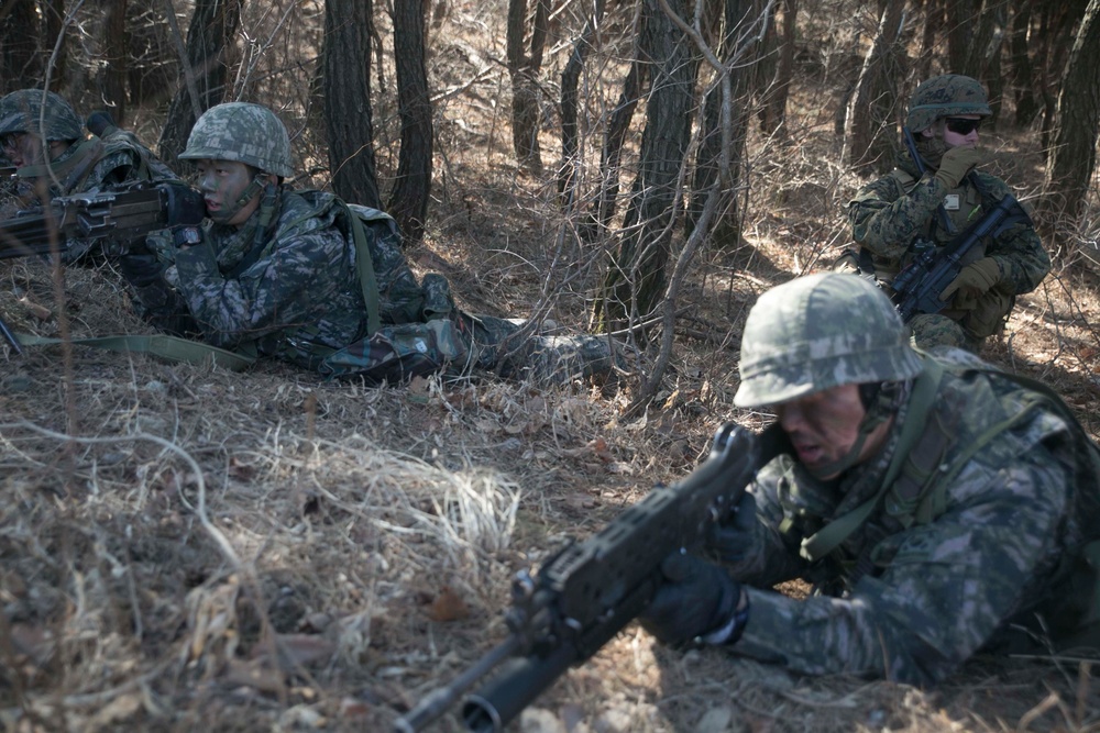 Close with and destroy the enemy: ROK Marines, 3/3 train force-on-force
