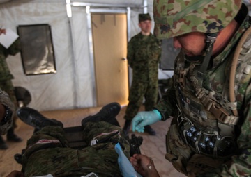Japanese Forces learn tactical combat casualty care