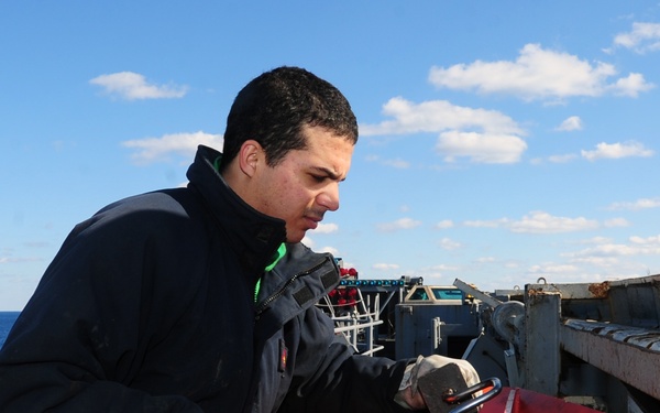USS George H.W. Bush is supporting maritime security operations and theater security cooperation efforts in the US 6th Fleet area of responsibility