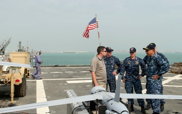 USS Ponce operations