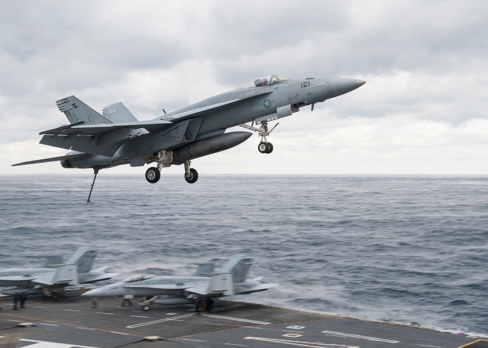 USS George H.W. Bush operations