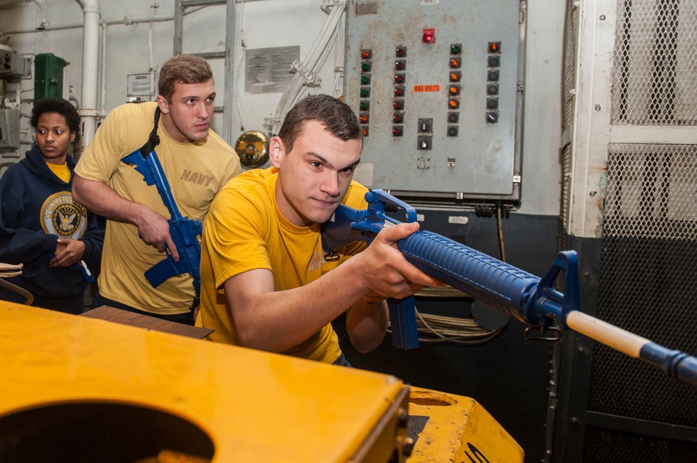 USS George H.W. Bush operations