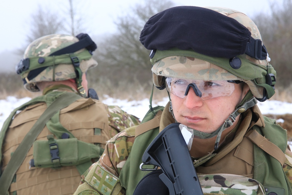 Georgian mission rehearsal exercise