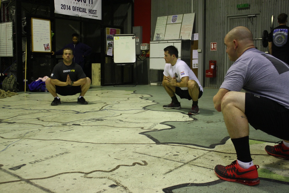 CrossFit KFOR builds Multinational Community of Fitness