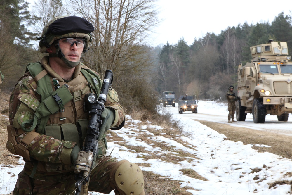 Georgian mission rehearsal exercise