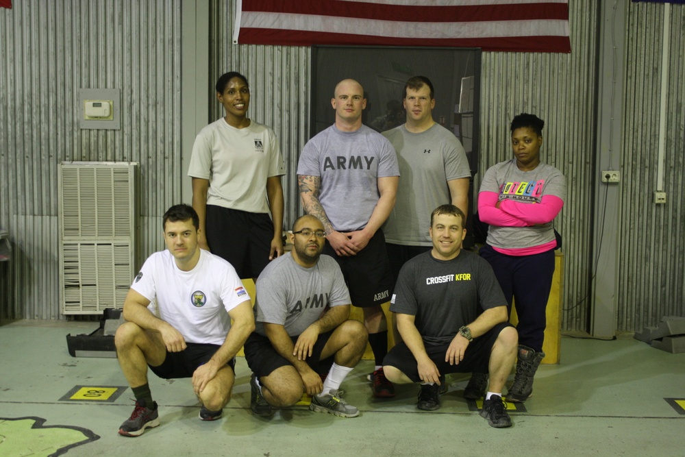 CrossFit KFOR builds Multinational Community of Fitness