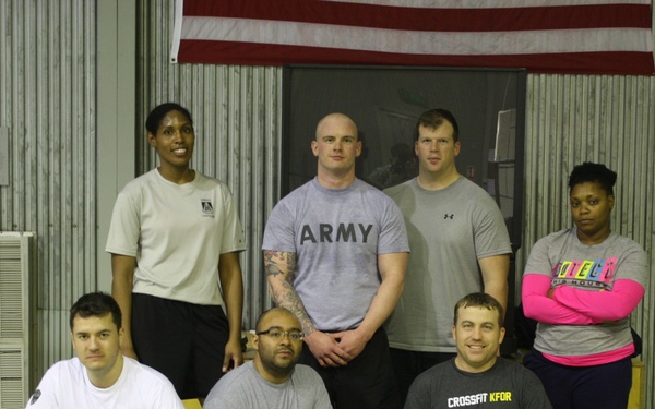 CrossFit KFOR builds Multinational Community of Fitness