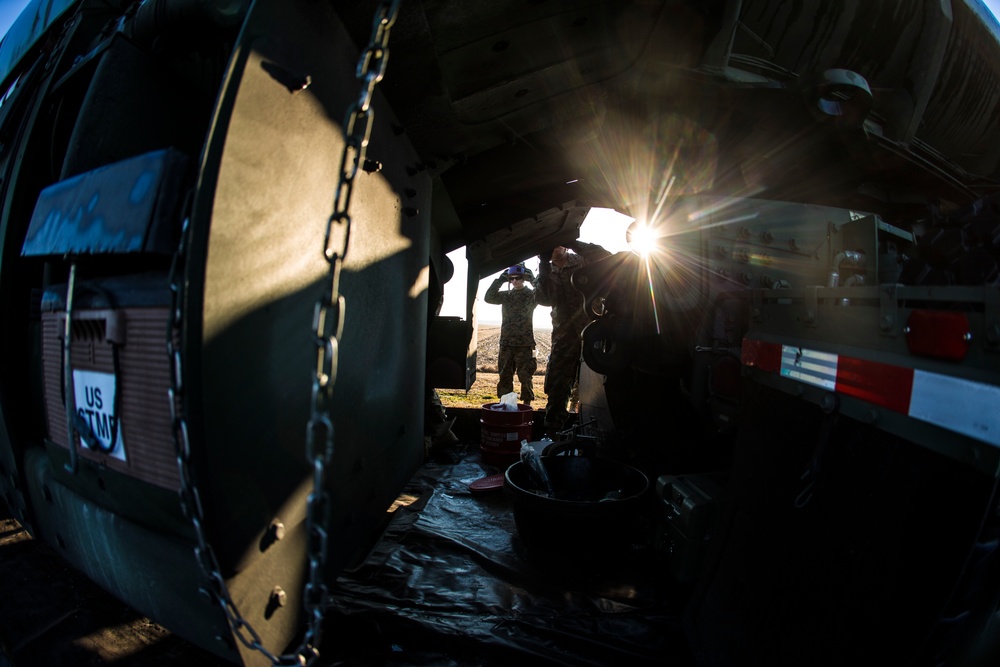 Hyde County Forward Arming and Refueling Point Exercise Day 2