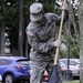 JBLM Soldiers help clean up local elementary school campus