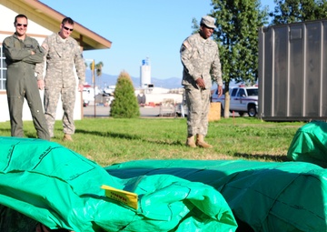 Army Reserve aviation unit conducts firefighting training mission