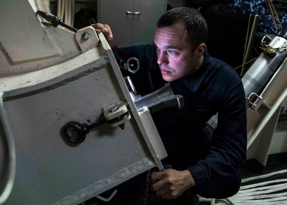 USS Green Bay operations