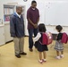Marines, Camp Courtney staff donate backpacks to Okinawa children