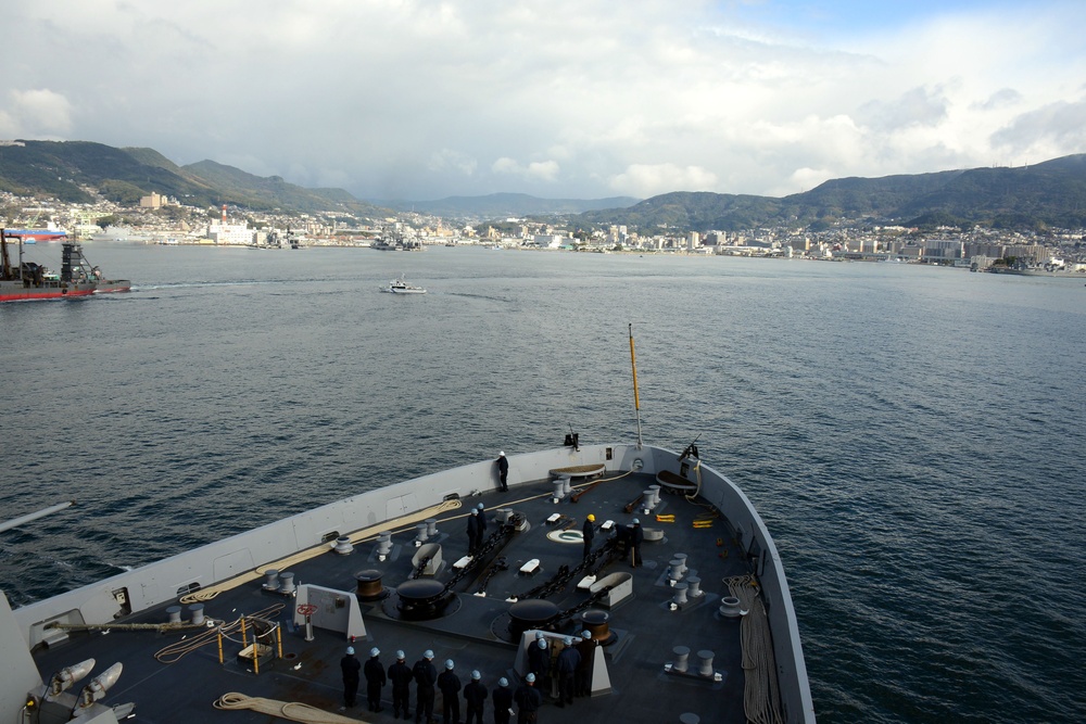 USS Green Bay operations