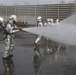 U.S. and Thai military firefighters test their crash, fire and rescue skills