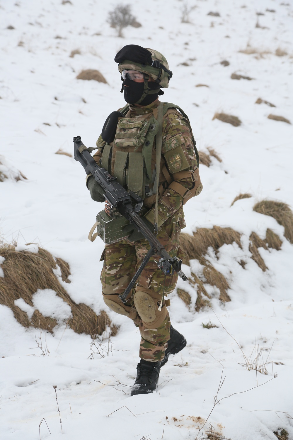 Georgian mission rehearsal exercise