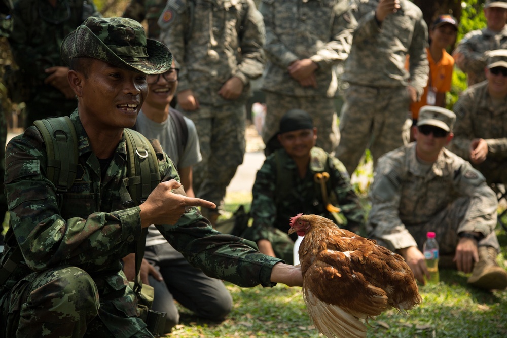 25th ID, Thai soldiers conduct field and jungle training