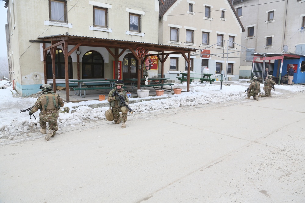 Georgian mission rehearsal exercise