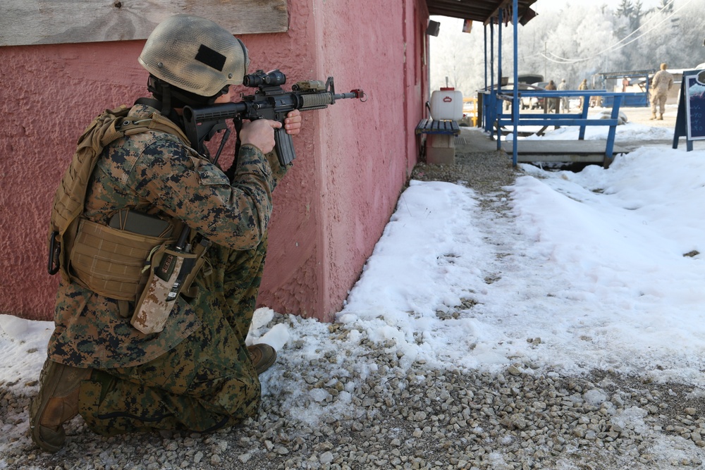 Georgian mission rehearsal exercise