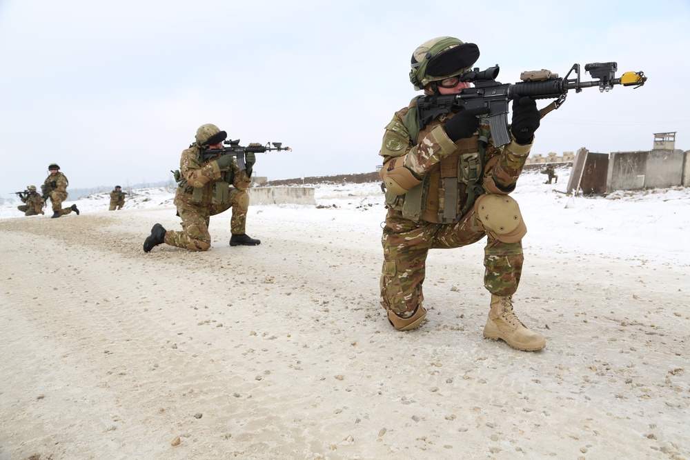 Georgian mission rehearsal exercise