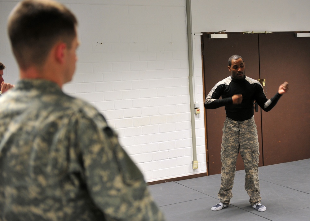 KMC servicemembers train in tactical combatives