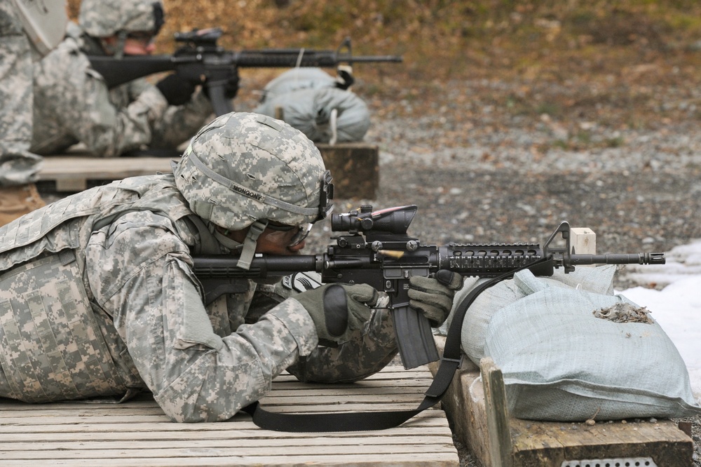 1-91 CAV weapons qualification