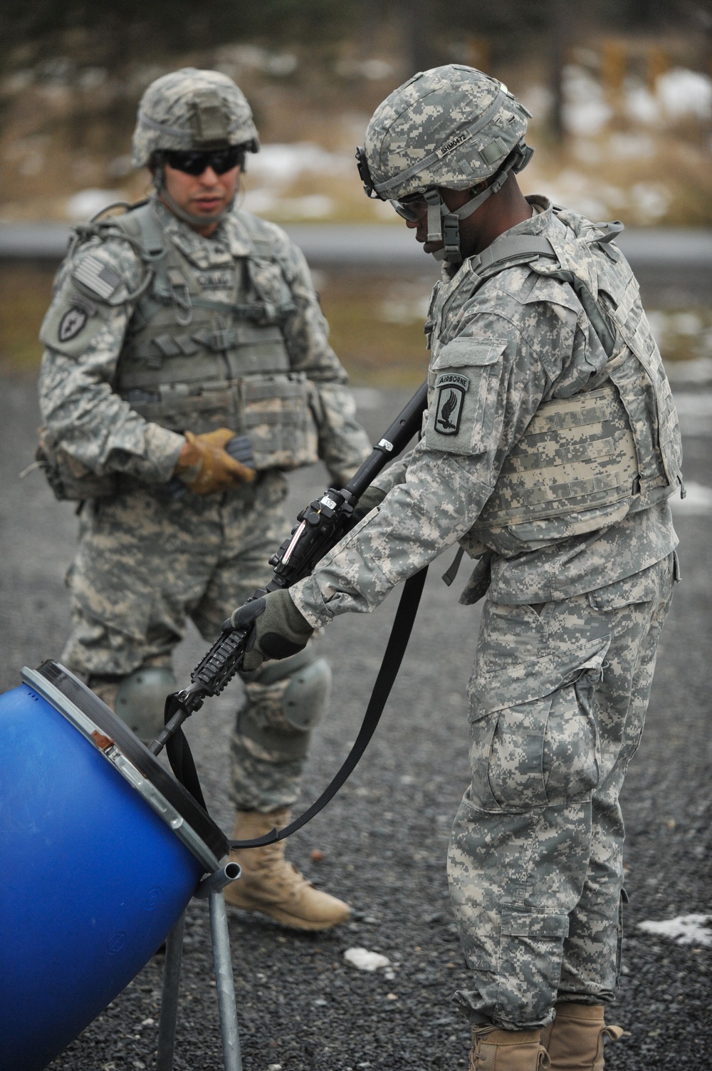 1-91 CAV weapons qualification