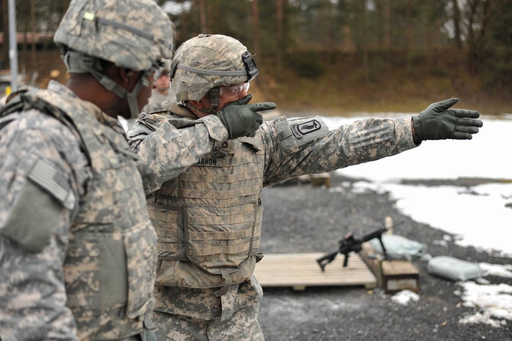 1-91 CAV weapons qualification