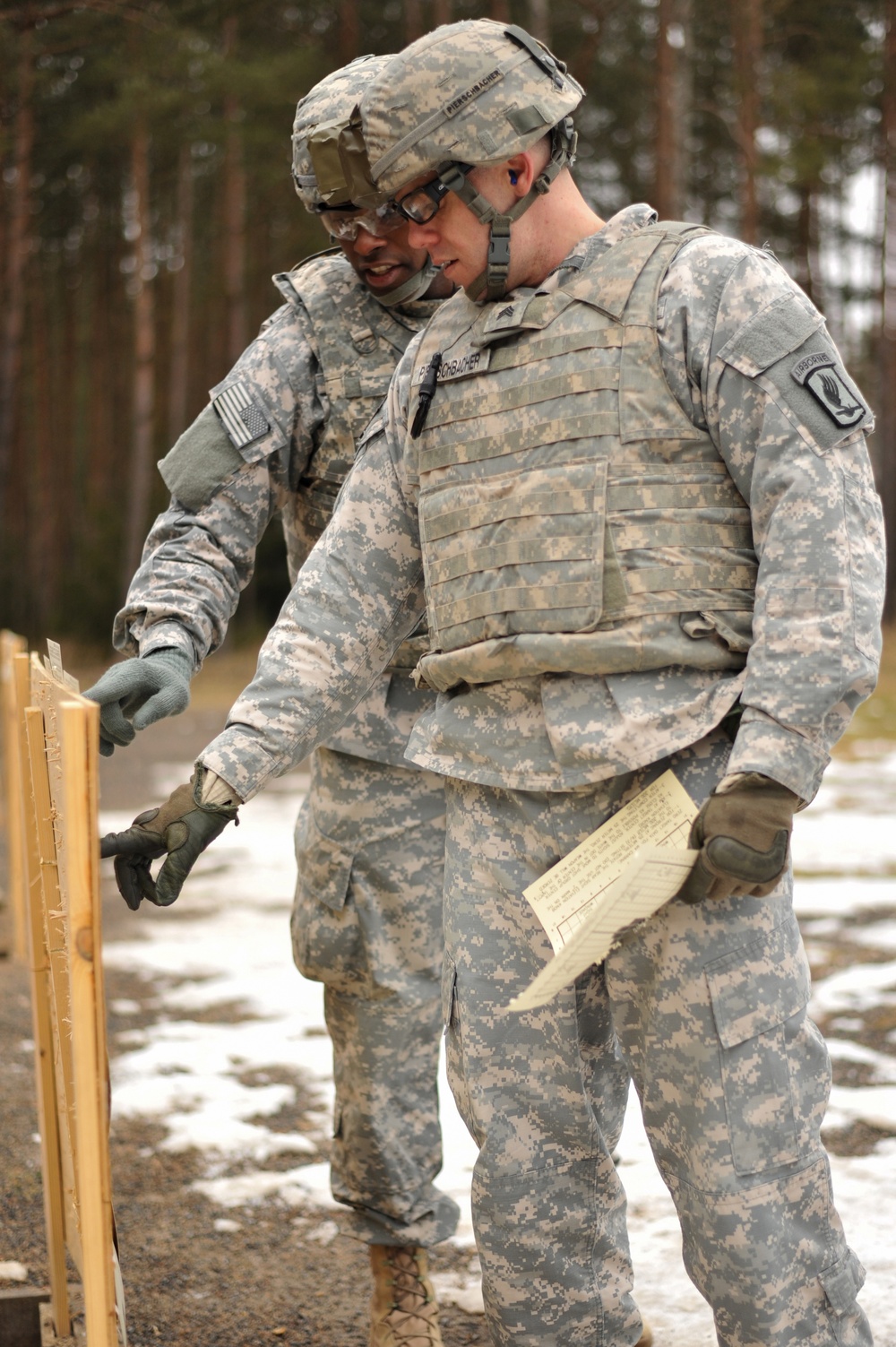 1-91 CAV weapons qualification