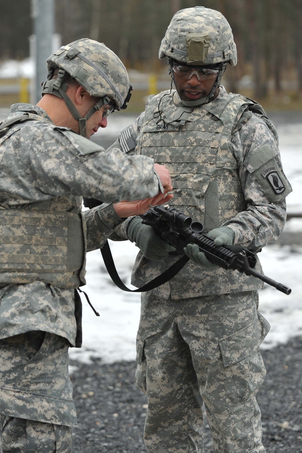 1-91 CAV weapons qualification