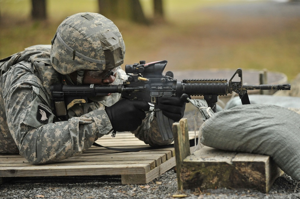 1-91 CAV weapons qualification