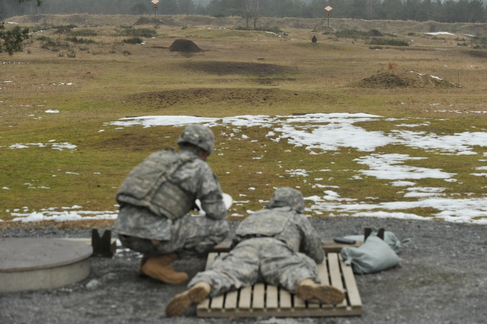 1-91 CAV weapons qualification