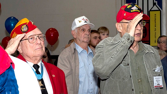 Iwo Jima survivors reunion