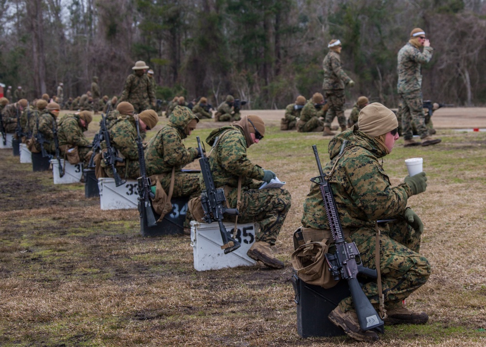 1st Battalion, 2nd Marines Combines Rifle Range With PTP