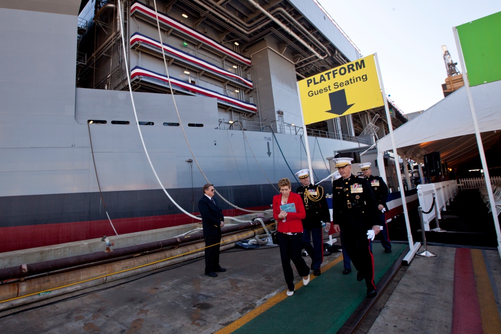 USNS Puller Christening Ceremony