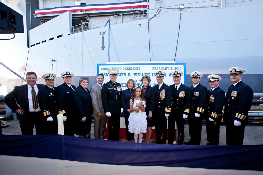 USNS Puller Christening Ceremony