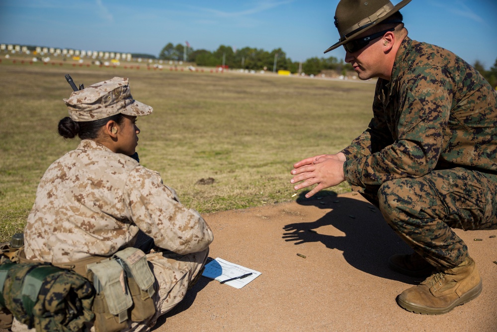 Marine recruits complete marksmanship training on Parris Island