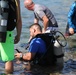 Disabled veteran Sammy Lugo dives in Guantanamo Bay, Cuba