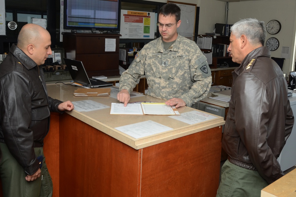 Colombian Air Force delegation visits  SCNG Army Aviation at McEntire Joint National Guard Base