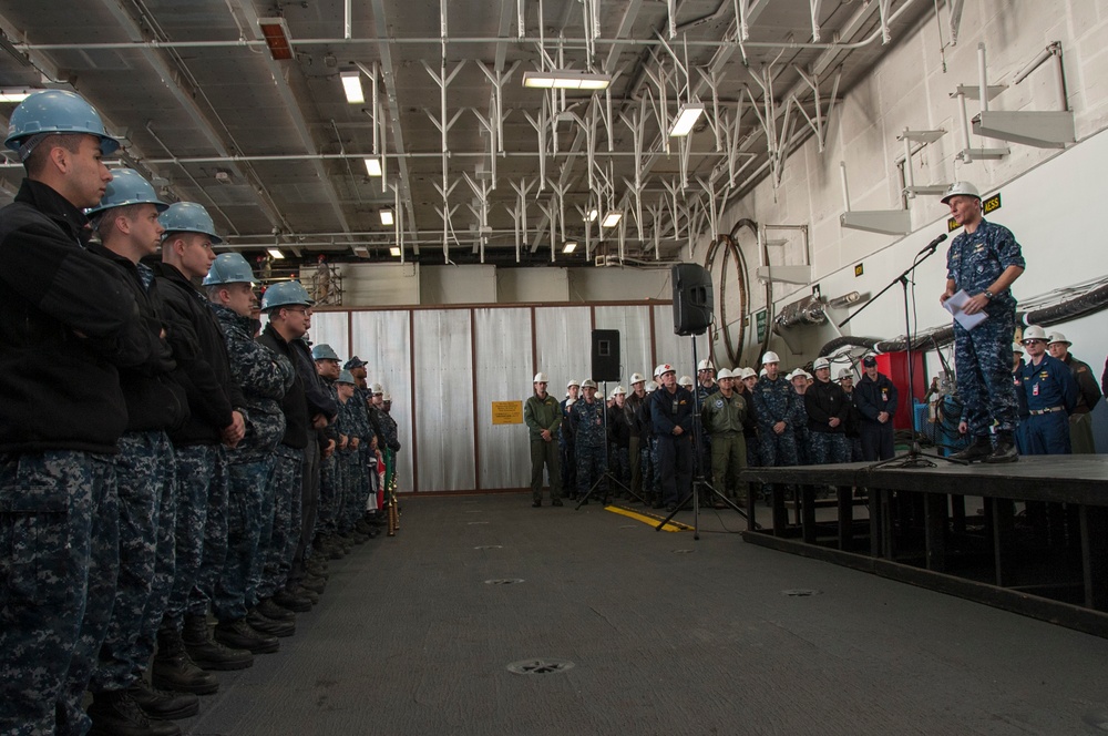 USS George Washington operations