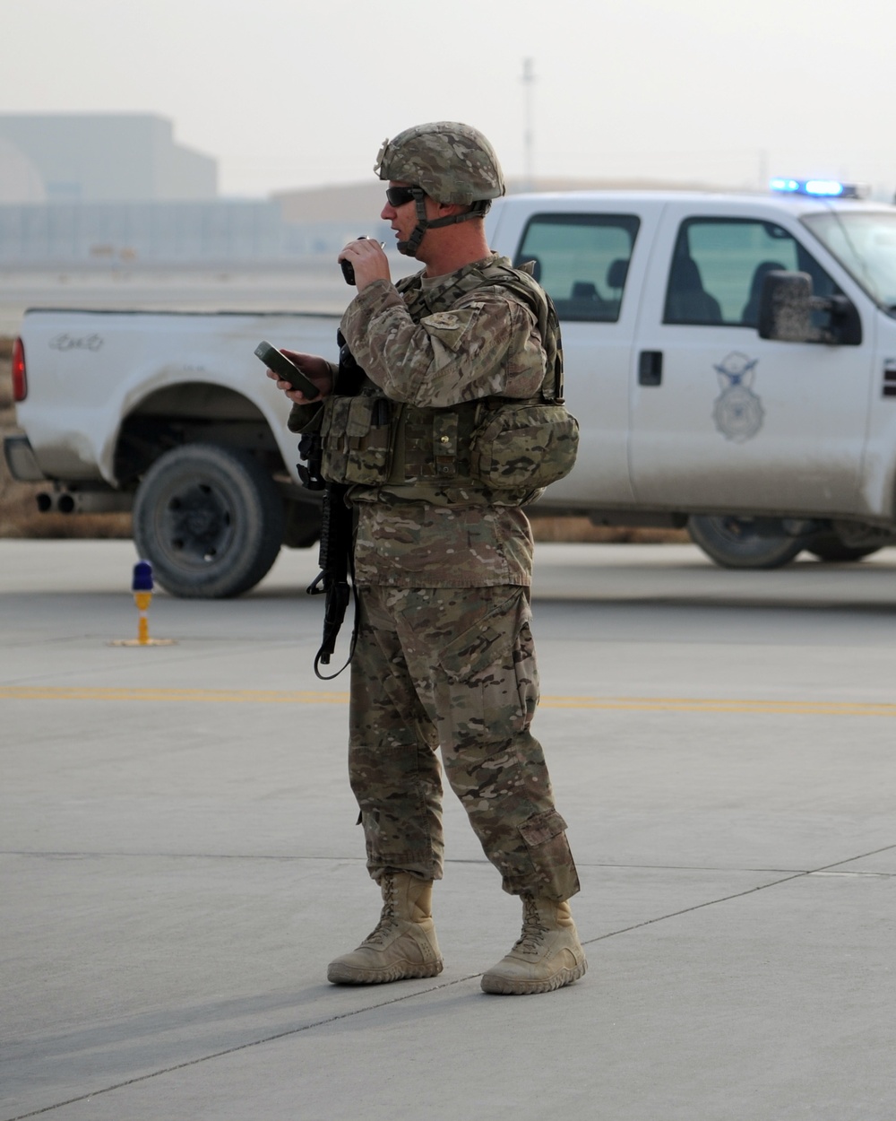 Base-wide exercise sharpens emergency preparedness