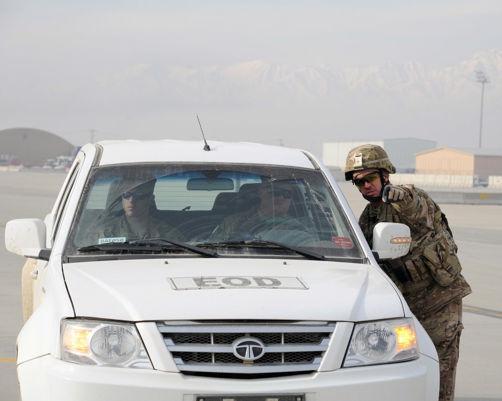 Base-wide exercise sharpens emergency preparedness