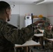 U.S. Marine briefs Georgian soldiers during the Situational Training Exercise