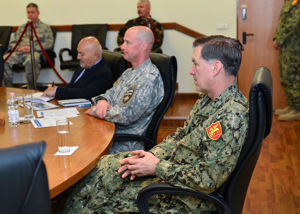 JFC Naples commander visits NATO HQ Sarajevo