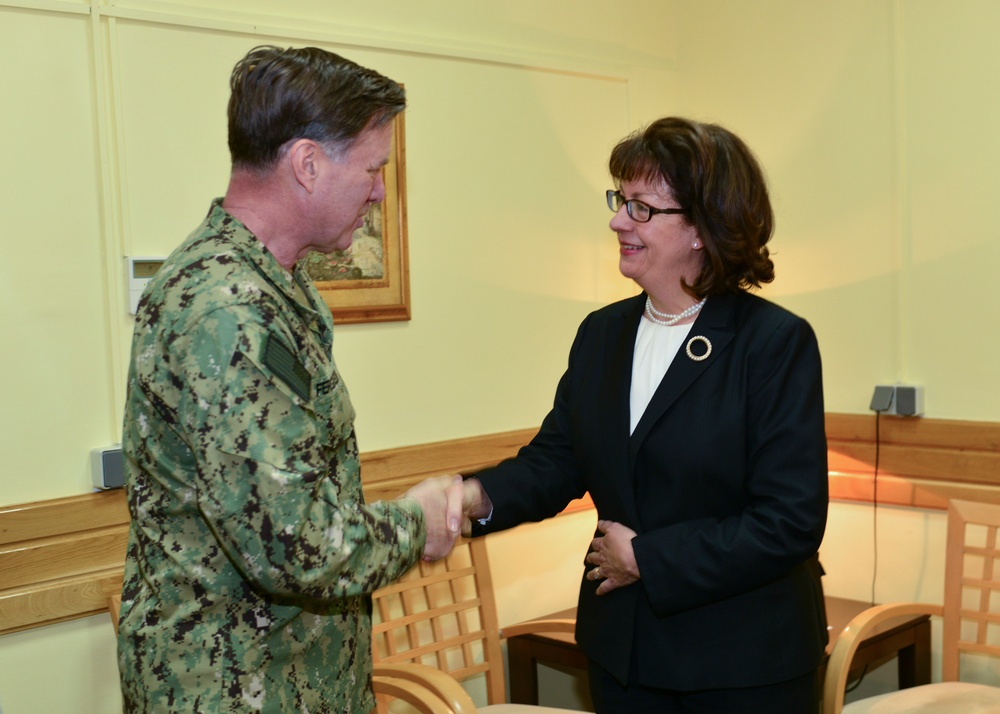 JFC Naples commander visits NATO HQ Sarajevo