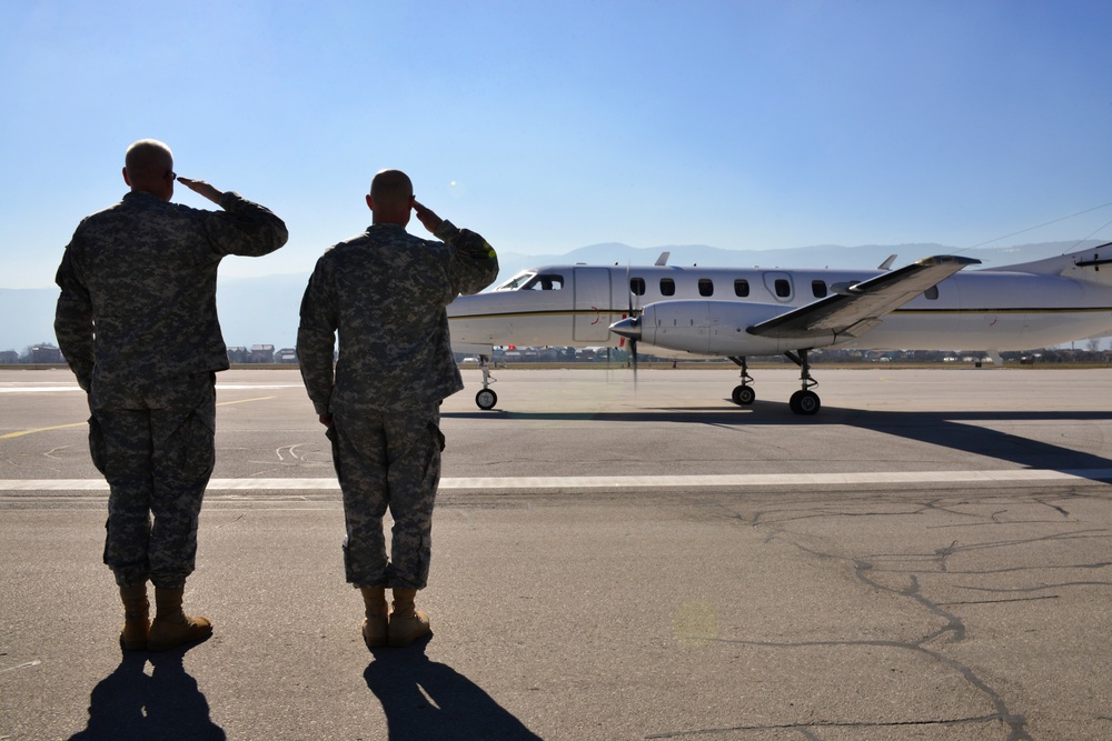 JFC Naples commander visits NATO HQ Sarajevo