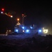 Coast Guard helicopter resupplies Coast Guard Cutter Bristol Bay