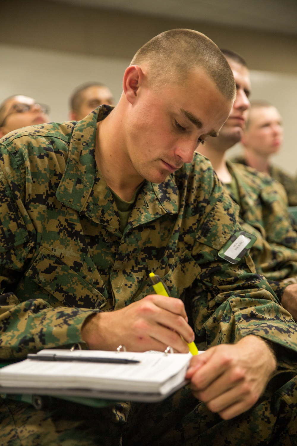 Photo Gallery: Marine recruits build academic skills in Parris Island classrooms