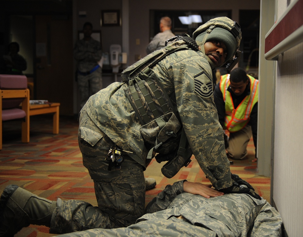 Team Whiteman participates in active-shooter exercise